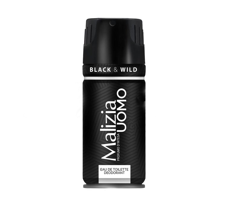 Дезодорант аэрозоль Malizia Uomo Black&Wild 150 мл - MALIZIA